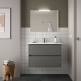 Salgar Noja fürdőszobabútor tükörrel, világítással